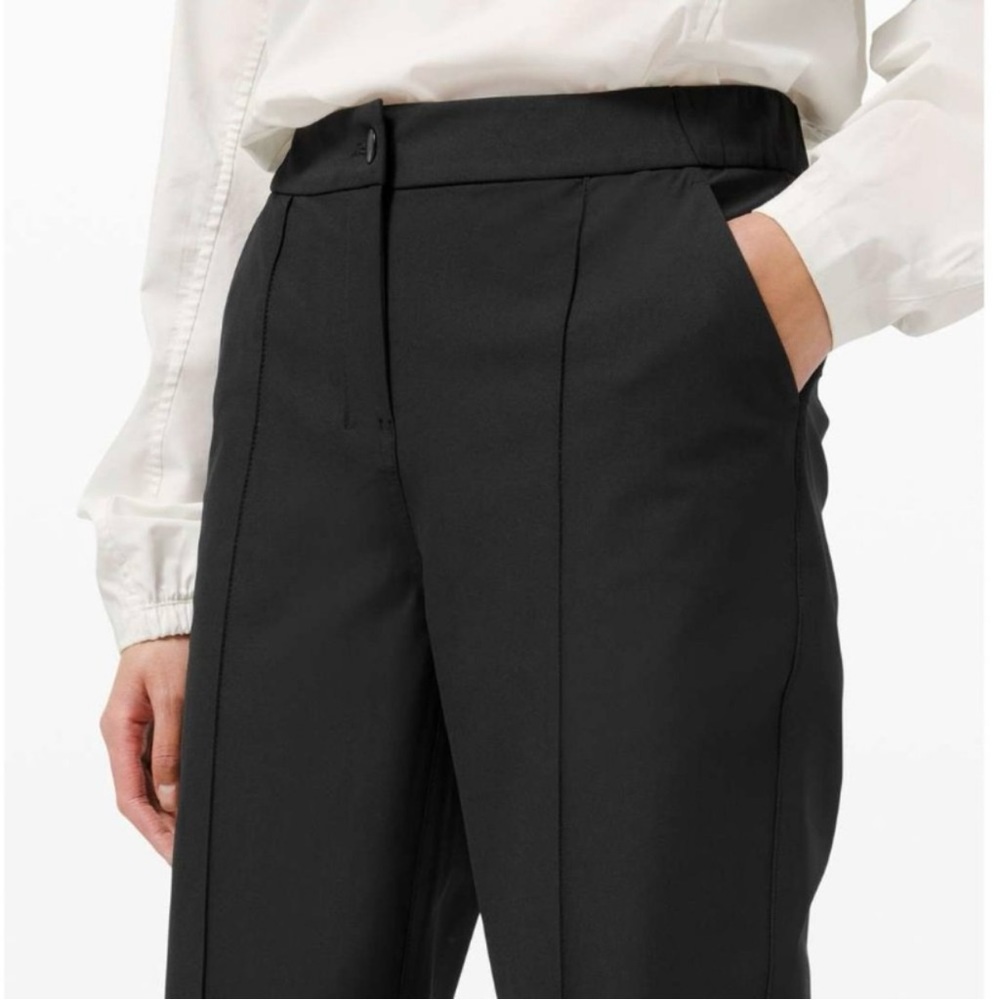 LULULEMON Warpstreme HR 7/8 Joggers Women's SIZE 26 Black Pants Athletic NWT - Picture 2 of 14